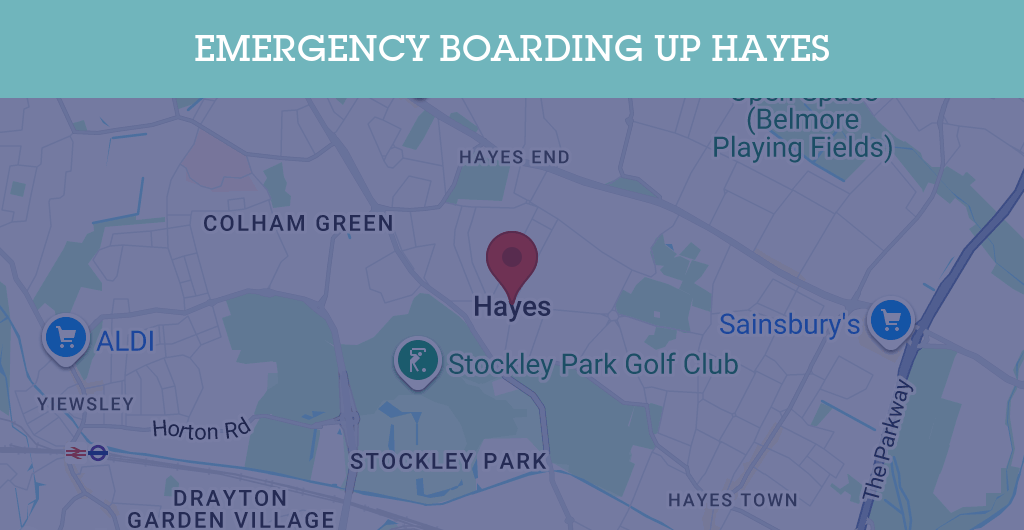 Emergency Boarding Up Services in Hayes - BR2